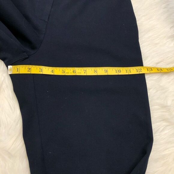 ST. JOHN SPORT by Marie Claire Women’s Navy High Rise Straight Leg Pant Size 8 - Picture 9 of 15